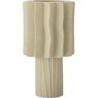 Bloomingville Pethrine Vase Nature - , Beige, für Wohnzimmer, Stein