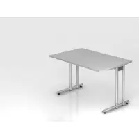 Hjh OFFICE PRO NANO 12 S - 120 x 80 Grau/Silber