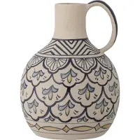 Bloomingville Blooming Ville Nadya Vase | Blau | Steinzeug | 82057586