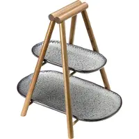 Leonardo Etagere Matera Oval Grau