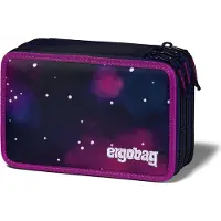Ergobag Maxi - Mäppchen 21 cm befüllt Modell 2025 (Bärlaxy)