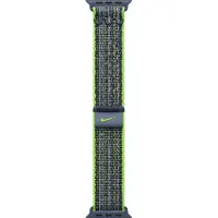 Apple Nike Sport Loop Armband für Watch | 38/40/41/42 mm - Bright Green & Blue