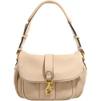 Abro Shopper - Schultertasche Star Saddle - Gr. unisize - in Beige - für Damen