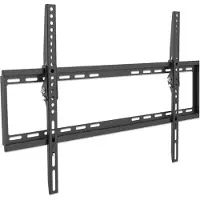 Manhattan TV & Monitor Mount, Wall, Tilt, 1 screen, Screen Sizes: 37-65", Black, VESA 200x200 to 600x400mm, Max 35kg, LFD, Lifetime Warranty - Klammer - für LCD TV - Schwarz