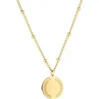 Liebeskind berlin Halsketten - Edelstahl Logo Basic - Gr. unisize - in Gold - für Damen