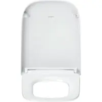 Duravit 0023890000 Univ. WC-Sitz Eckig Tief 448mm Üblap.
