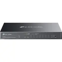 TP-LINK Omada ES210GMP, Managed, Gigabit Ethernet (10/100/1000), Power over Ethernet (PoE), Wandmontage