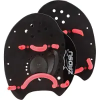 Zaosu Hand Paddles | Schwimmpaddles für Schwimmer & Triathleten, Größe:S (Pink)