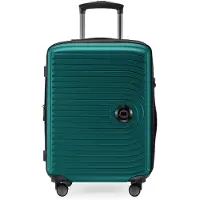 Hauptstadtkoffer Mitte - Handgepäck 55x40x23, TSA, 4 Rollen, Reisekoffer, Hartschalenkoffer, Rollkoffer, Handgepäckkoffer, Bordgepäck Koffer, Türkis