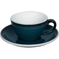 Loveramics Egg - Flat White 150 ml Cup and Saucer - Night Sky