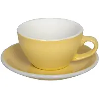 Loveramics Egg - Cappuccino 200 ml Cup and Saucer - Butter Cup