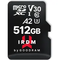 Goodram IRDM microSDXC 512GB V30 UHS-I U3 + adapter