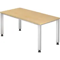 Hjh OFFICE PRO QUEO 16 S - Ahorn 160 x 80 höhenverstellbar