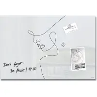 Sigel Glas-Magnetboard Artverum mit Design