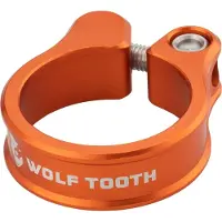 Wolf Tooth Cnc Sattelklemme Orange 38.6 mm Orange 38.6 mm
