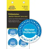 Avery Prüfplaketten