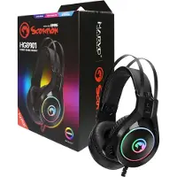 MARVO HG8901, Kabelgebunden, Gaming, 20 - 20000 Hz, 450 g, Kopfhörer, Schwarz