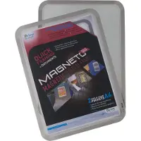 Tarifold 2er-Set Magnetrahmen/Inforahmen »Magneto Solo« A3 silber, 31.7x44 cm