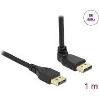 DeLOCK Kabel Oben gewinkelt DisplayPort - DisplayPort, 1 m, 8K 60Hz