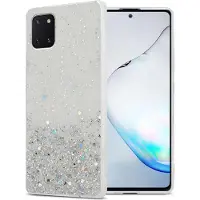 Cadorabo TPU Hülle für Samsung Galaxy A81 / NOTE 10 LITE / M60s mit Glitzer