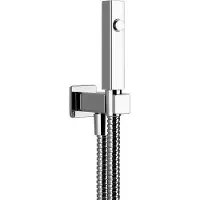 Gessi Rettangolo WC-Reinigungsbrause mit einem Strahl, 33823