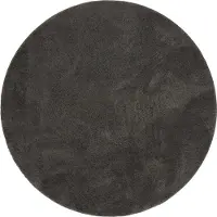 Pergamon Super Soft Kinder Hochflor Teppich Silky Kids Rund
