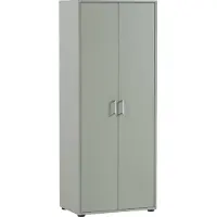 Welltime Aktenschrank "Baku", grün (pistazie), B:65,1cm H:163,6cm T:41cm, FSC-zertifizierter Holzwerkstoff, Schränke, Aktenschrank, Solide Verarbeitung - Dieses Produkt ist in Deutschland gefertigt