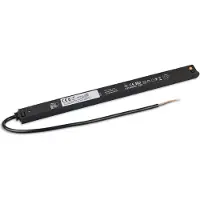 ISOLED Track48 Inline-Trafo flat schwarz, 100W, 48V DC