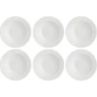 La Porcellana Bianca ESSENZIALE Set of 6 soup plates with rim 23 cm