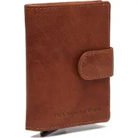 Chesterfield Antique Buff Crumbled RFID Safe Leder Geldbörse Praque 31 cognac