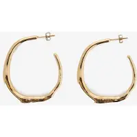 Sissy-Boy Gold-plated Creolen Mit Organischer Form