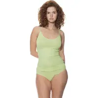 Mey Spaghetti-Top Serie Pure Sense Pistachio Cream | Größe 46/48