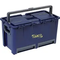 Raaco Werkzeugkoffer Compact 47 blau B540xT296xH292 mm