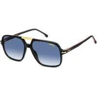 Carrera 350/S Herren-Sonnenbrille Vollrand Eckig Acetat-Gestell, schwarz