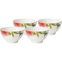 Villeroy & Boch Schale "Bol Amazonia Anmut 750 ml 4er Set bunt", bunt, L:15cm, Schüsseln, Schale