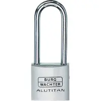 Burg wachter Vorhängeschlösser 770 HB Alutitan