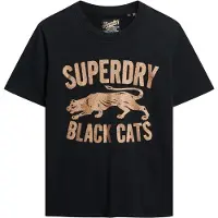 Superdry Embellish Varsity Relaxed Kurzarm-t-shirt