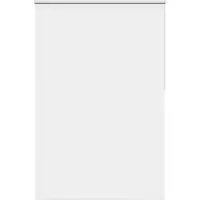 vidaXL Verdunkelungsrollo Weiß 160x230cm Stoffbreite 156,6cm Polyester