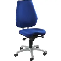 Topstar JJ700 M66 Bürodrehstuhl ALUSTAR Basic ohne Armlehnen blau