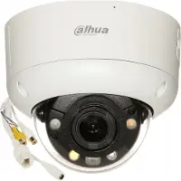 Dahua technology CCTV 5MP Smart Dual Light Active Deterrence Vari-focal Dome WizSense Network Camera, DH-IPC-HD
