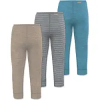 Normani 3er Pack Baby Merino Hose Unterhose „Tihoi" - 9509