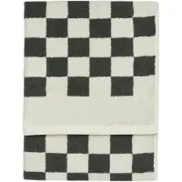 Marc O'Polo Handtuch Checker Anthracite (50 x 100 cm)