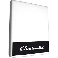 Cinderella Spannbettlaken White 35 cm (Jersey)-80 x 200 cm