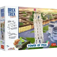 Trefl Brick Trick Travel - Pisa, Bausteine, 7 Jahr(e), 260 Stück(e), 1,75 kg