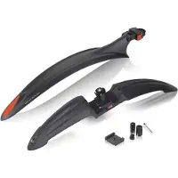 Xlc Satz von Schutzblechen vorne/hinten für Mountainbike/Trekking MG-C22 jeu de