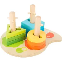 Small Foot Motorik-Steckspiel Formen und Farben 1 St