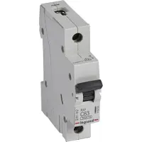 Legrand 419208 RX3 Leitungsschutzschalter C-Charakteristik, 63A, 1-polig, 6kA, 230/400VAC, 1TE