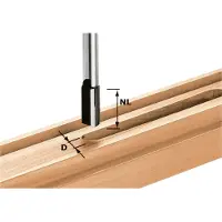 Festool Nutfräser HW Schaft 8 mm HW S8 D12/20 | 490962