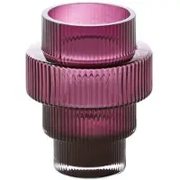 Pols Potten Kerzenhalter Steps Dark Purple