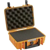 B&W 1000/O/SI, Orange, Polypropylen (PP), Staubresistent, Wasserfest, 248,92 x 175,26 x 93,98 mm, 269,2 mm, 215,9 mm
